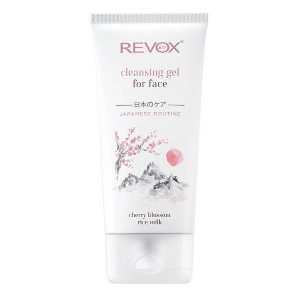 Revox facial cleansing gel with cherry blossom rice milk 150ml