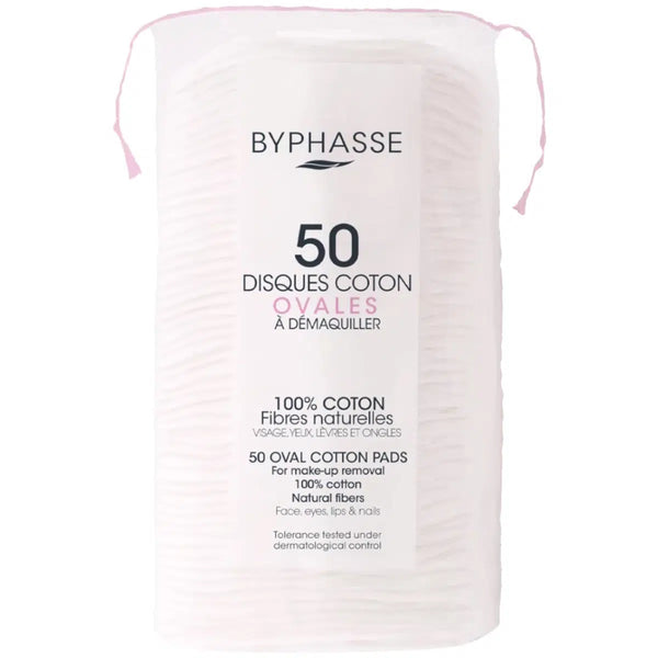 Byphasse 50 oval cotton pads
