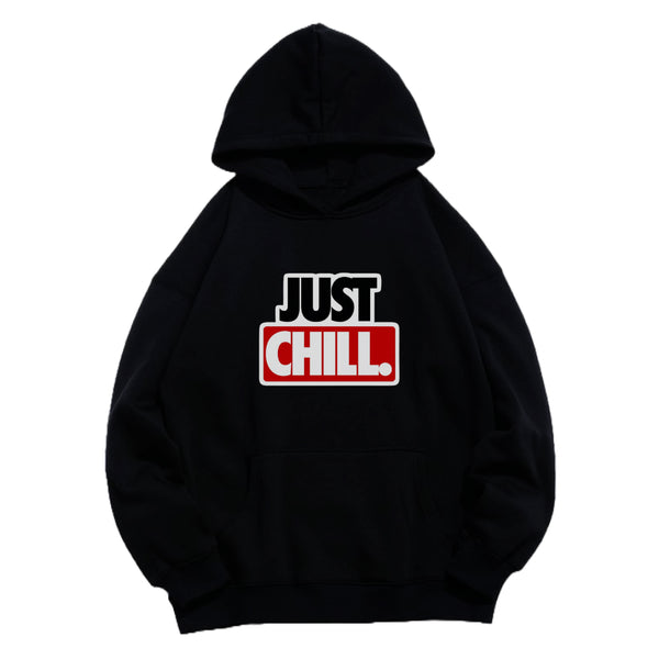 Hoodie "Just Chill" Black