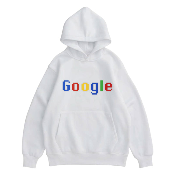 Hoodie "Google" White