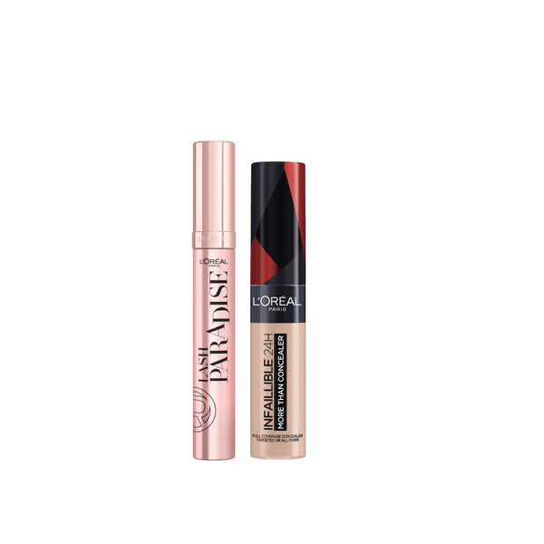 -20% L'Oreal paradise mascara + infallible 24H full wear more than concealer