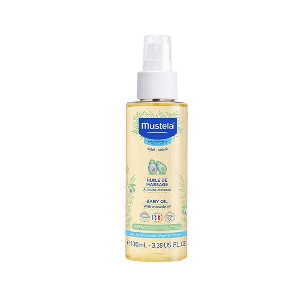 Mustela baby oil with avocado oil 100ml