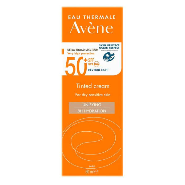 Avene tinted cream spf50+ for dry sensitive skin 50ml