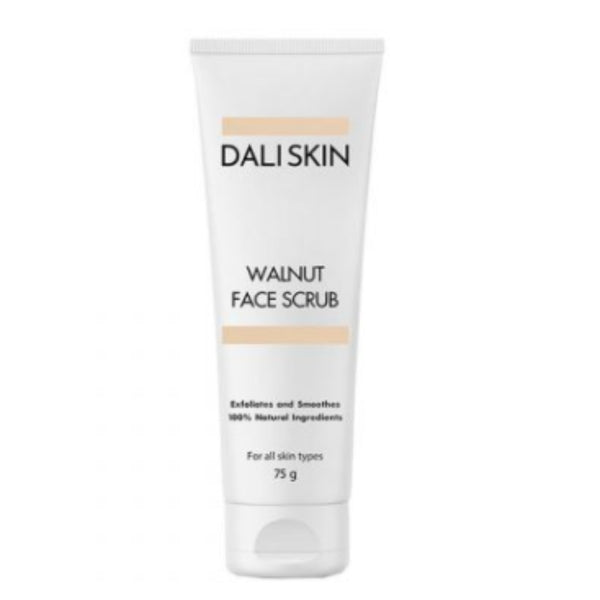 Dali skin walnut face scrub exfoliates and smoothes 75ml