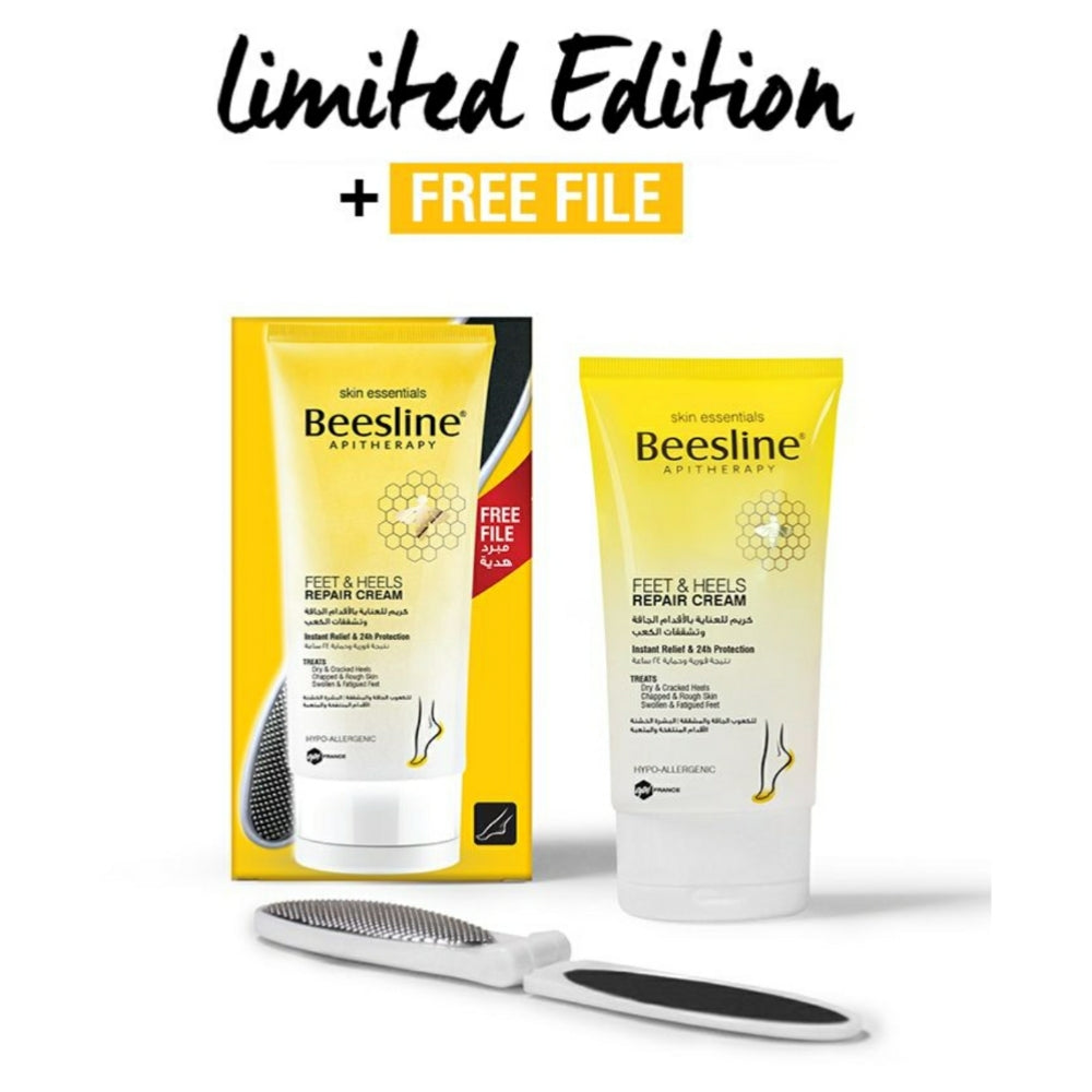 Beesline Feet And Heels Repair Cream 150ml Free Foot File Zed Store 8144