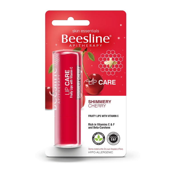 Beesline Lip Care Balm Shimmery Cherry
