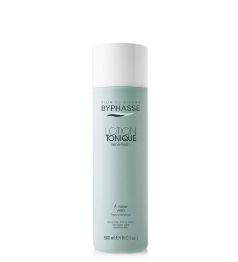 Byphasse Sensi-fresh toning lotion with aloe vera sensitive skin 500ml