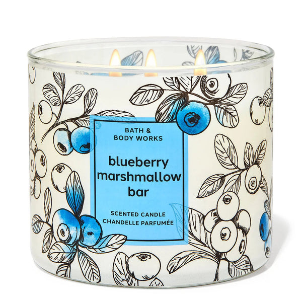 Bath And Body Works Blueberry Marshmallow Bar Candle