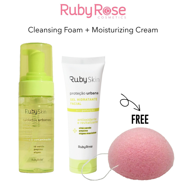 Ruby Rose Skin Cleansing Foam + Moisturizing Cream