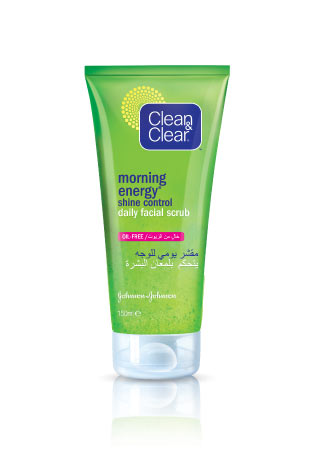 Clean & Clear Morning Energy Shine Control Daily Facial Scrub 150ml