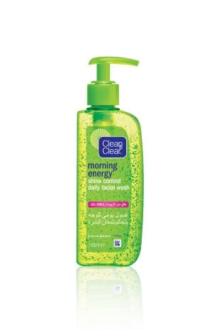 Clean & Clear Morning Energy Shine Control Daily Facial Wash 150ml