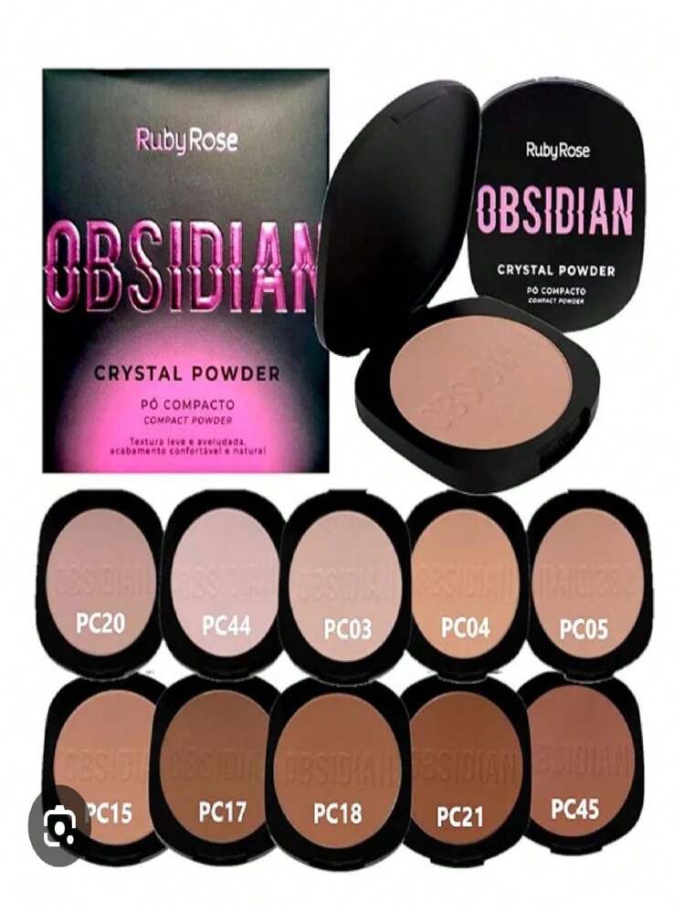 Ruby Rose Obsidian Crystal Powder HB-1800 – zed store