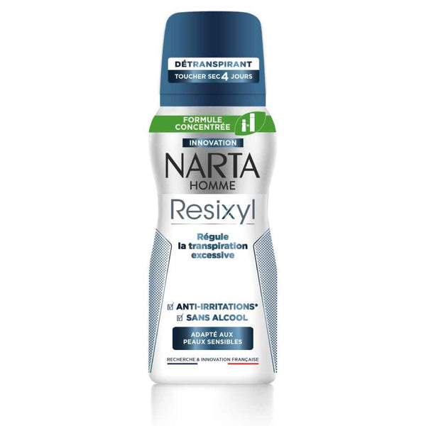 Narta Resixyl Men's Dry Touch Deperspirant 4 days Spray Deodarant