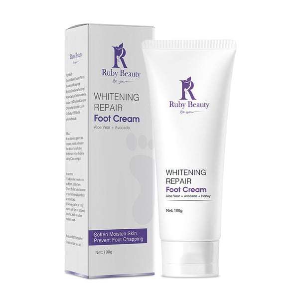 Ruby beauty whitening repair foot cream 100g sc-130