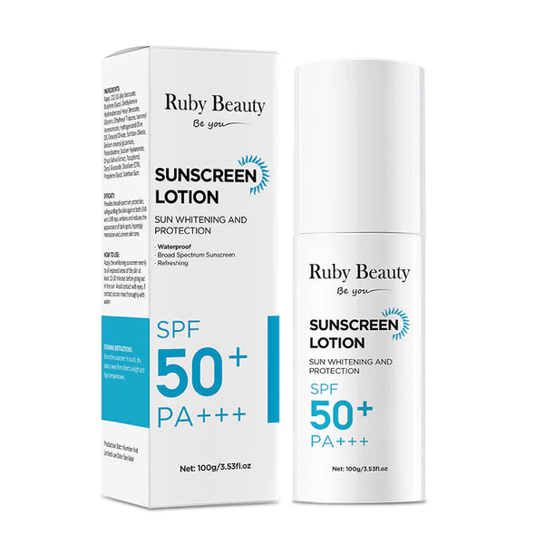 Ruby beauty sunscreen lotion spf50+ PA+ 100g RB-174
