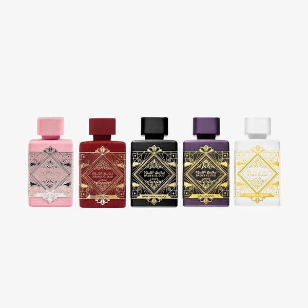 Lattafa Badee Al Oud Perfume Mini Collection 0.16 oz 5 pcs