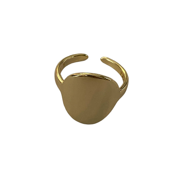 Circle gold ring accessory #4003