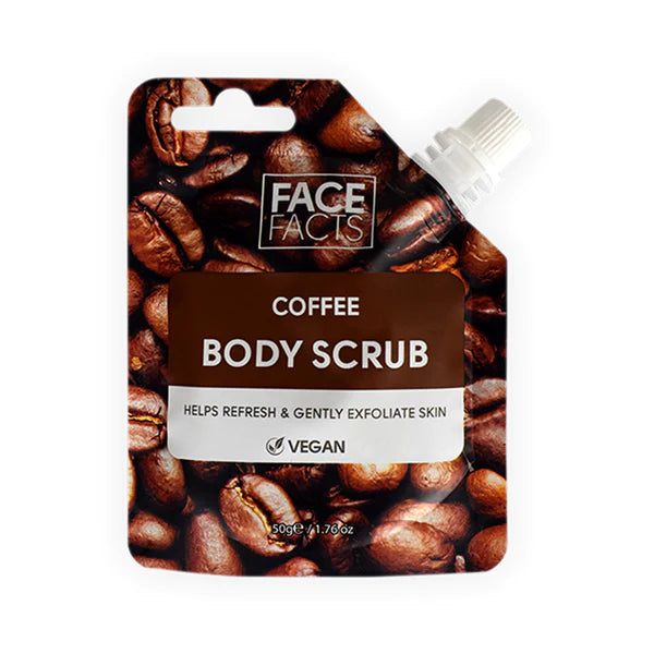 Face facts coffee body scrub