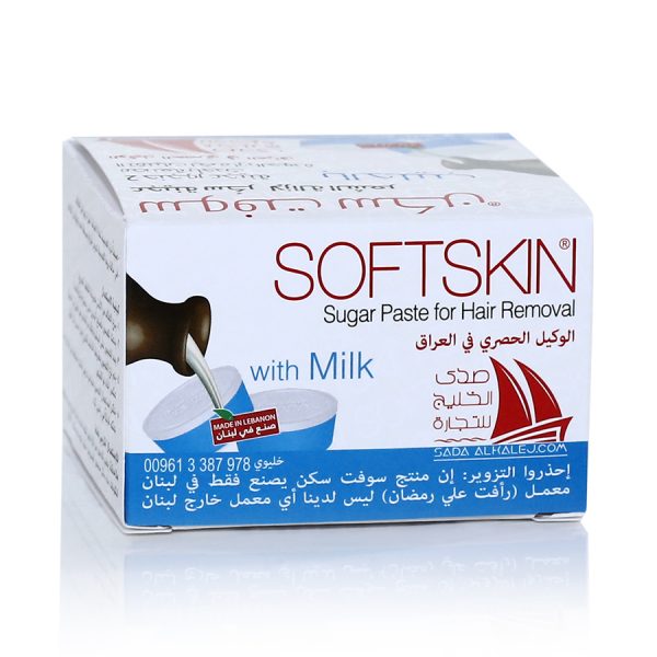 Soft skin sugar paste for hair removal 80g - With Milk