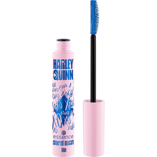 Essence Harley Quinn coloured mascara Blue 02