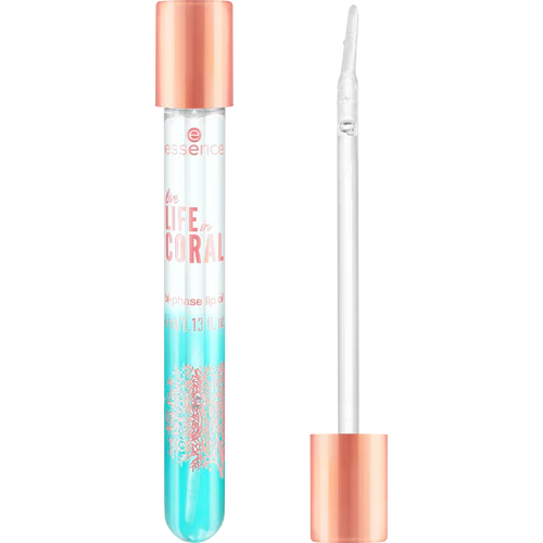 Essence live LIFE in CORAL bi-phase lip oil