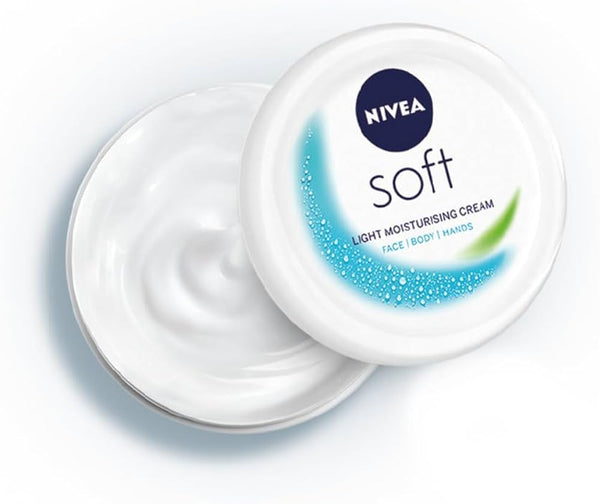 Nivea soft hydrating cream for face and body 50ml