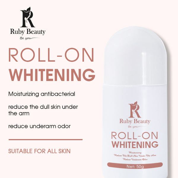 Ruby beauty whitening roll on deodorant 50g
