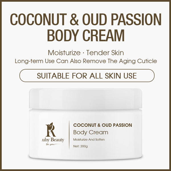 Ruby beauty coconut&oud passion body cream 200g