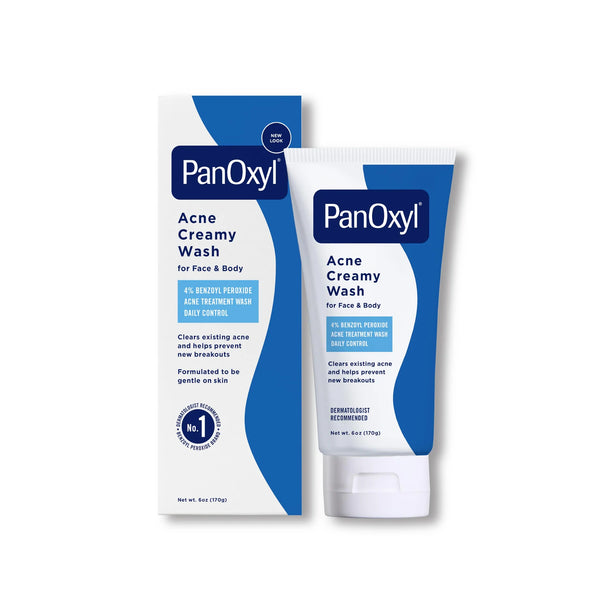 PanOxyl Acne Creamy Wash 4% Benzoyl 170g