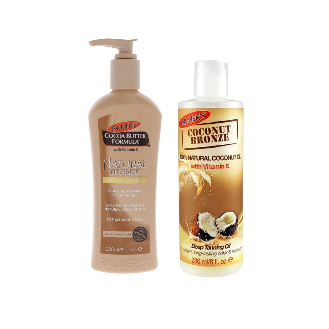 -15% Palmer's Cocoa Butter Tanning Body Lotion + Coconut Tanning Bronze lotion