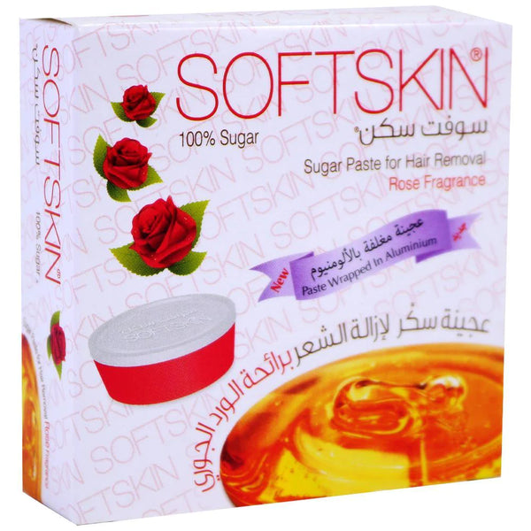 Soft skin sugar paste for hair removal 80g - Rose fragrance