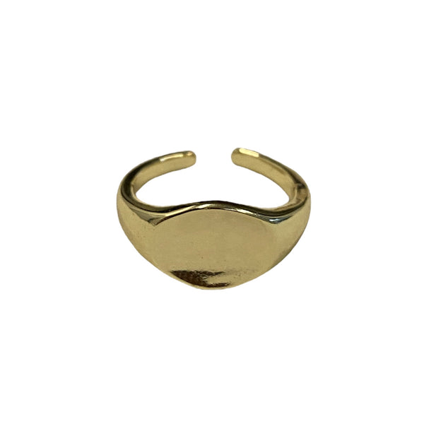 Ovale Gold ring accessory #4001