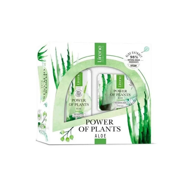 Lirene Power Of Plants Aloe Set Cream+Toner Gift Set