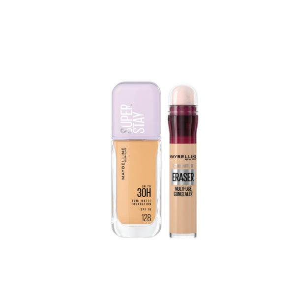 -15% Maybelline Lumi Matte Foundation 30ml + Eraser Concealer