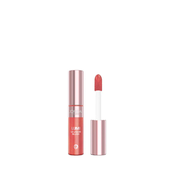 L'Oreal Paris Lumi Le Liquid Blush with a Glowy Radiant Natural Blush Finish, Weightless and Buildable 11ml