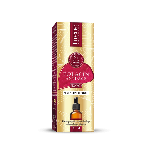 Lirene FOLACIN ANTI-AGE Rejuvenating Serum 50-70+ 30ml