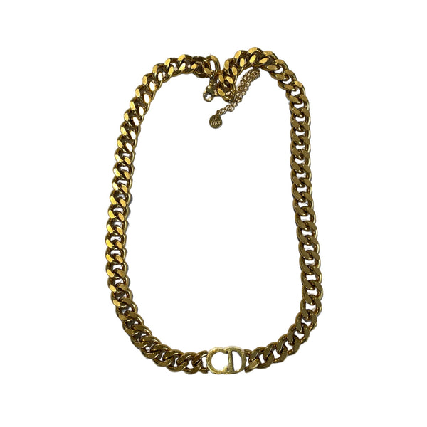 Golden chain necklace accessory #4060