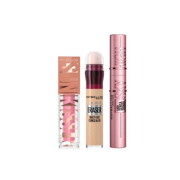 -20% Maybelline SunKisser + eraser concealer + Sky High Mascara
