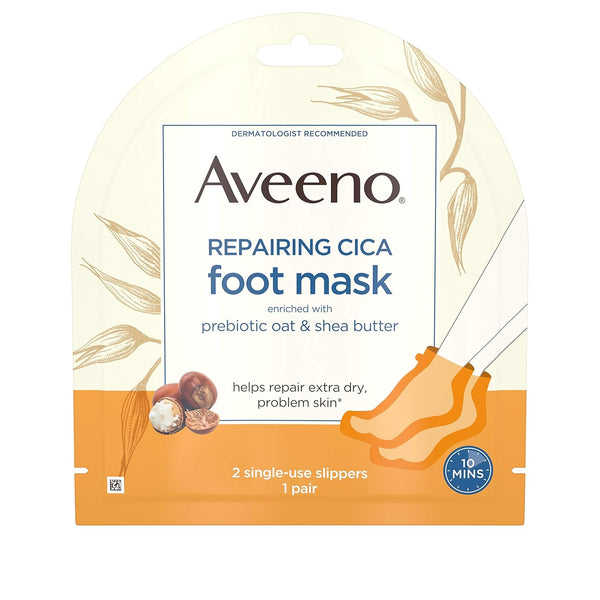 Aveeno Repairing Cica Foot Mask (1 pair)