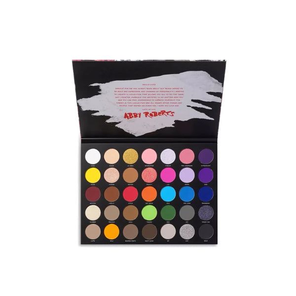 Morphe X Abby Roberts 35-Pan Artistry Eyeshadow Palette