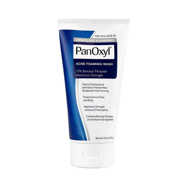 PanOxyl Acne Foaming Wash 10% Benzoyl 156g