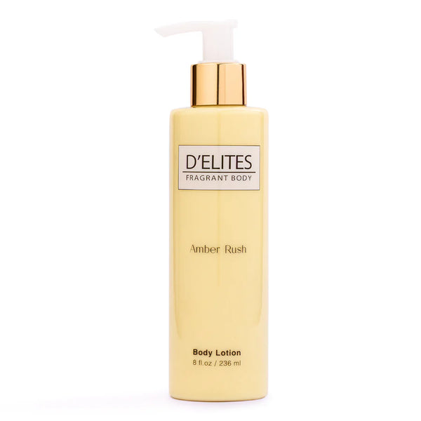 D'elites body lotion Amber Rush