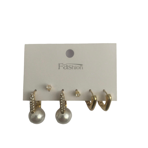 Pearl set earrings accessory #4053