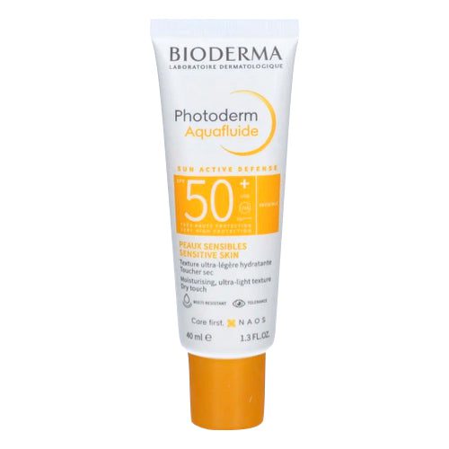 Bioderma photoderm aquafluid for sensitive skin spf50+ 40ml