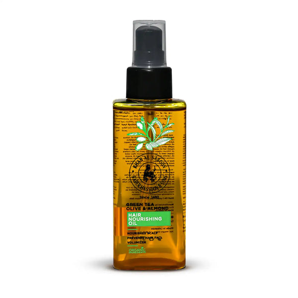 Khan Al Saboun Green Tea Hair Nourishment Oil 100ml