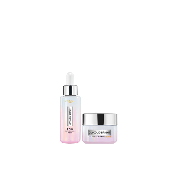 -20% L'Oreal Glycolic Bright Serum + Day Cream