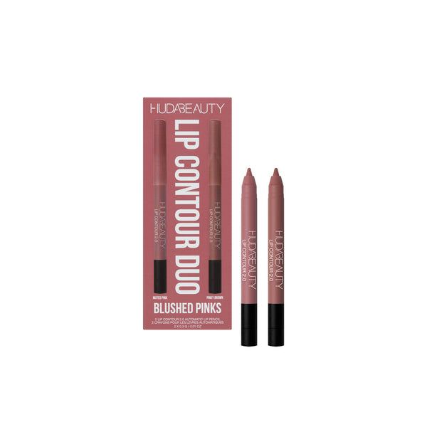 Huda Beauty Lip Contour Mini Duo Blushed Pinks Lipliners