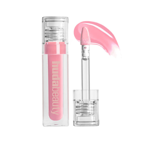 Huda Beauty Faux Filler Extra Shine Lip Gloss Lipstick (Uuu-Baby)