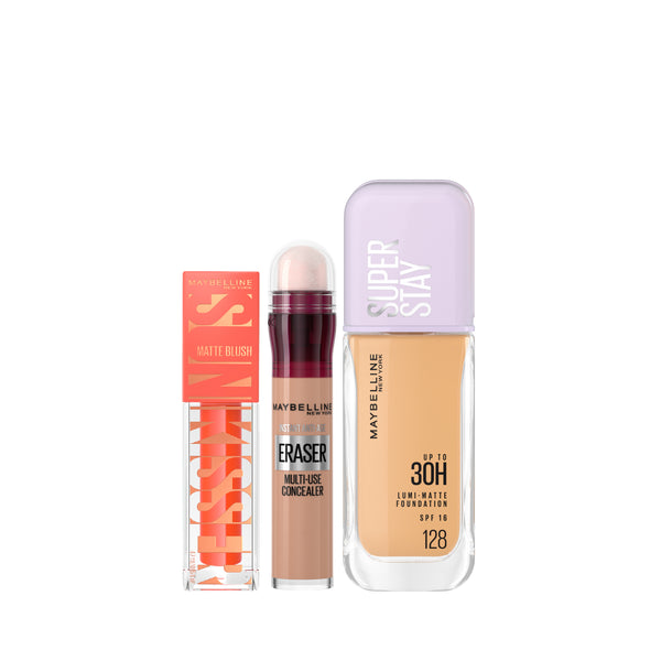 -20% Maybelline eraser concealer +  Lumi Matte Foundation 30ml + SunKisser Blush and Bronzer