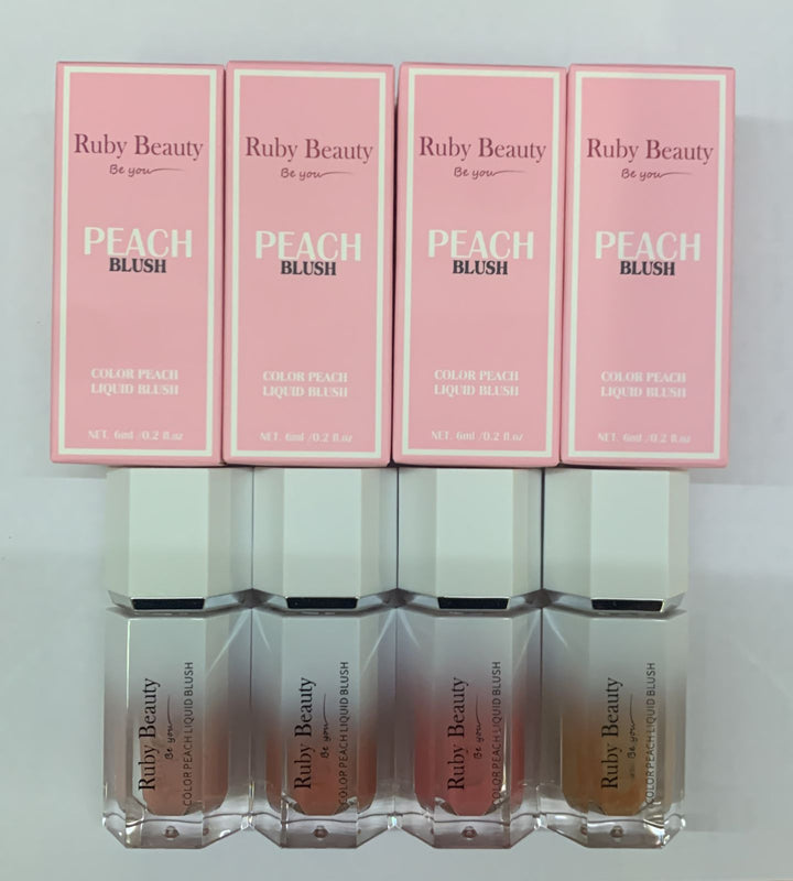 Ruby Peah Ruby beauty liquid peach blush Rb-253 | zed store
